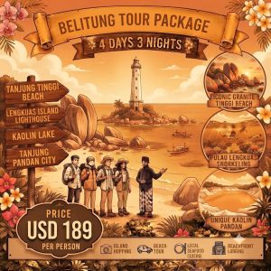 Belitung Tour Package 4 Days