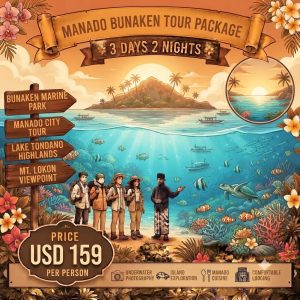 Manado Bunaken Tour P{ackage 3 Days