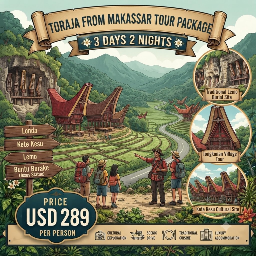 Toraja Tour Package 3 Days