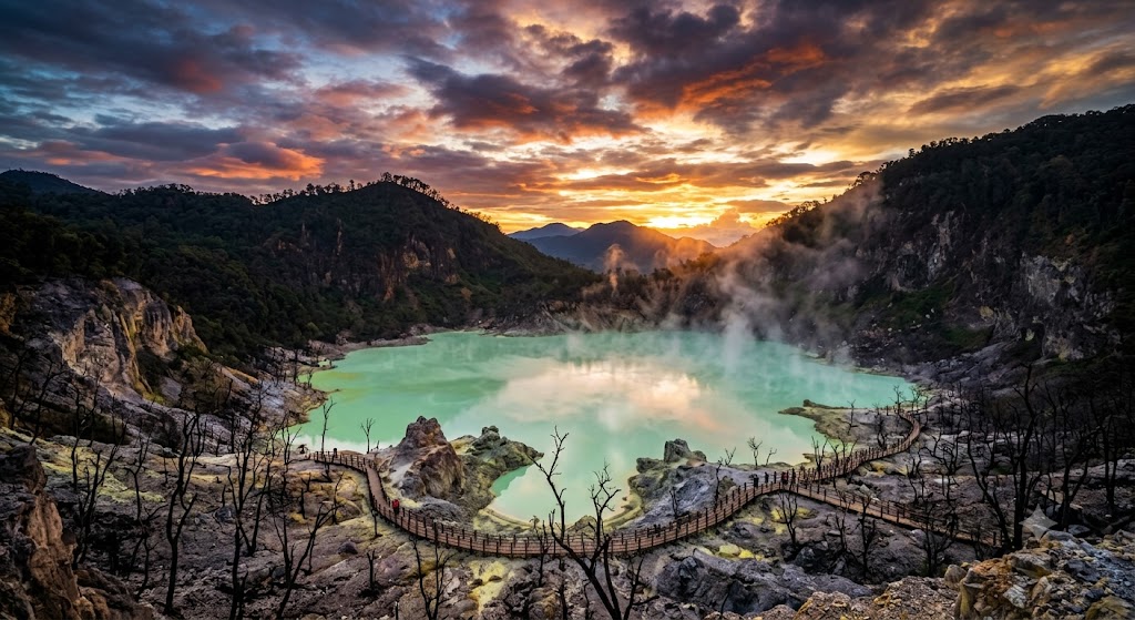 kawah putinh bandung tour