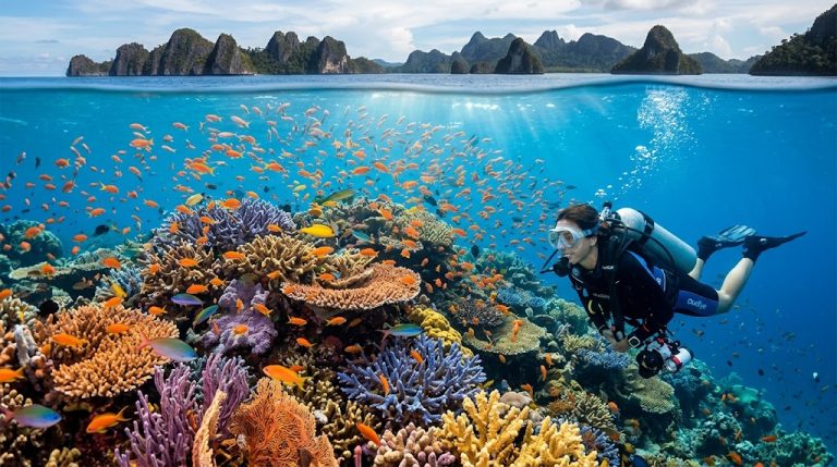 diving in raja ampat